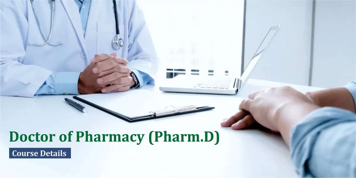 Doctor Of Pharmacy Pharmd Course Details