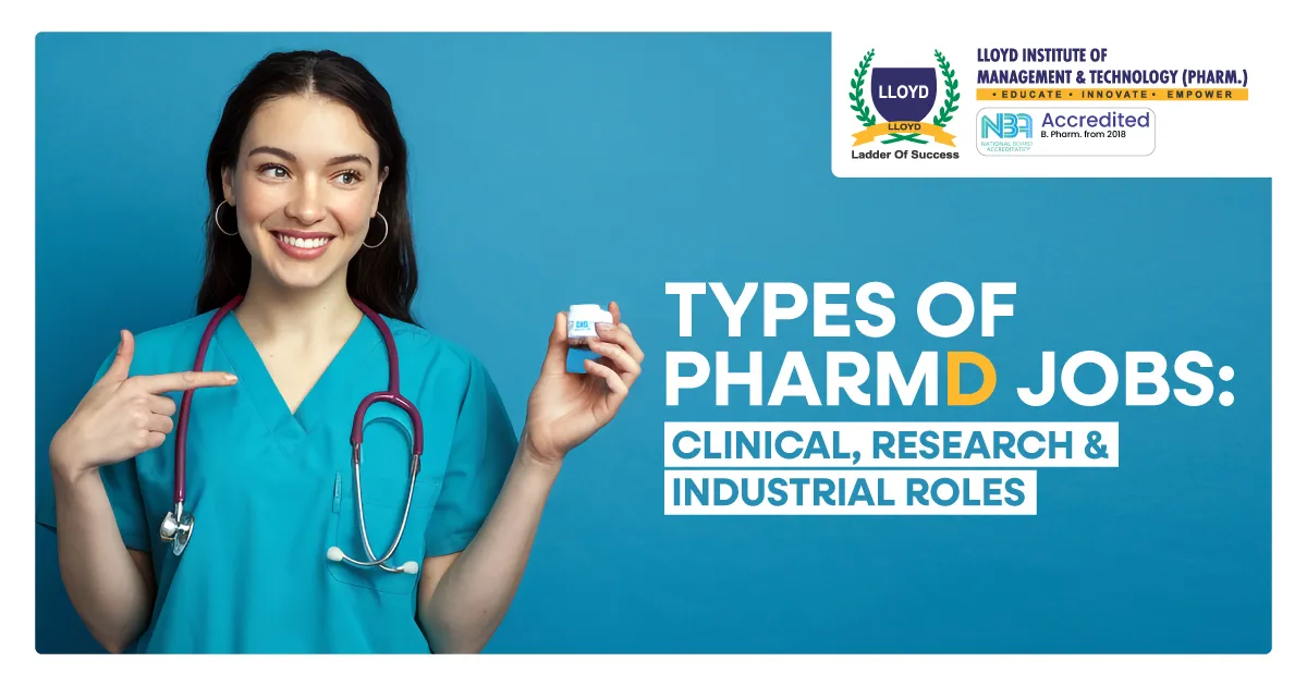 Types of PharmD Jobs: Clinical, Research & Industrial Roles