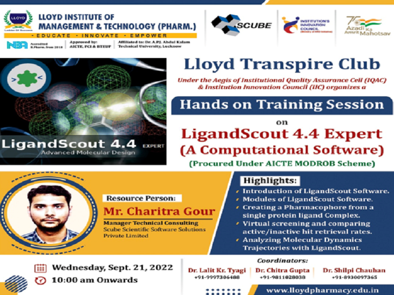 Hands on Training LigandScout 4.4 Expert