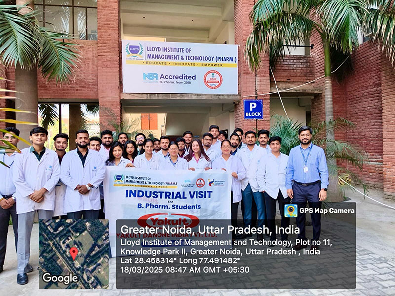 Industrial Visit at Yakult Danone India Pvt. Ltd.