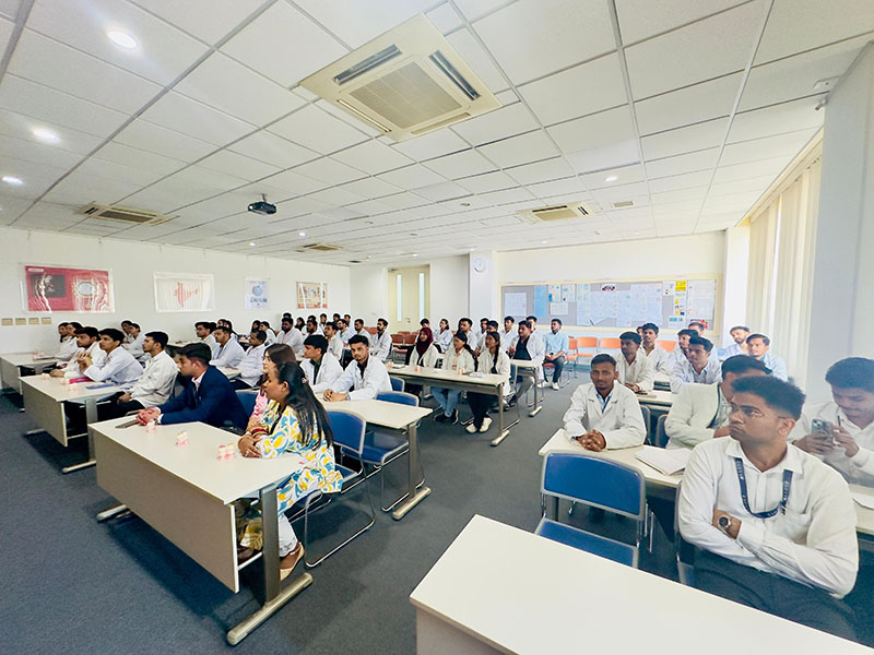 Industrial Visit at Yakult Danone India Pvt. Ltd.