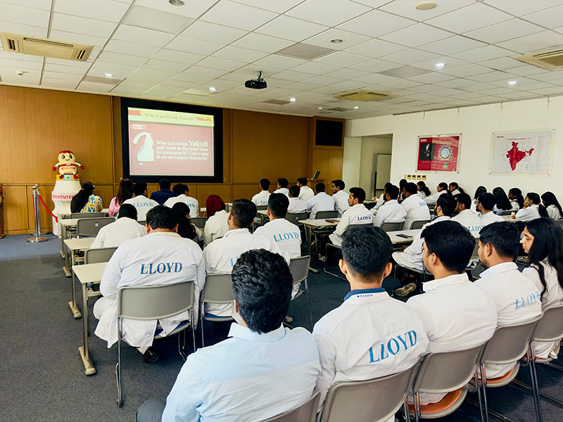 Industrial Visit at Yakult Danone India Pvt. Ltd.