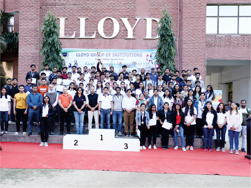 Lloyd Sport Fest Champions League 2020 pharmacy graduates