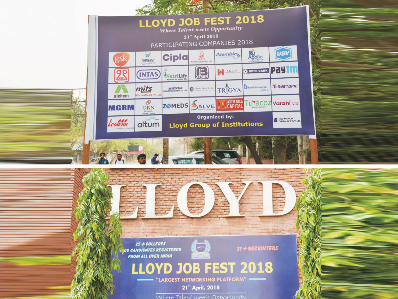 Job-Fest-09th April 2016  at Lloyd Campus
